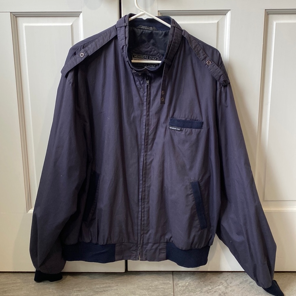 Members Only vintage jacket